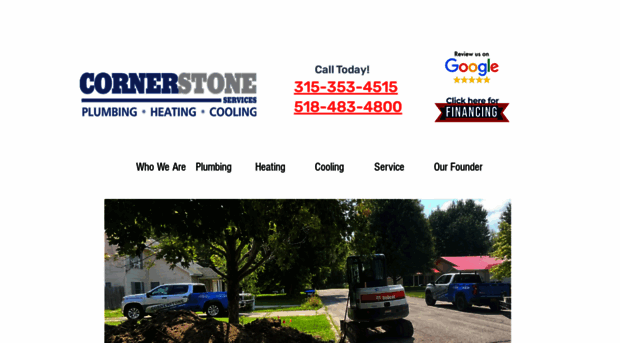 cornerstonehvac.com