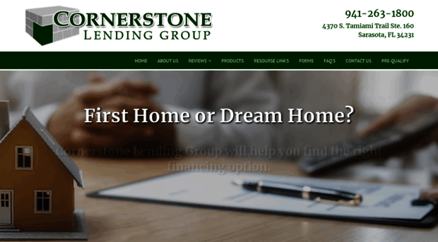 cornerstonelendinggroup.com