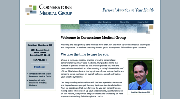 cornerstonemedicalgroup.com