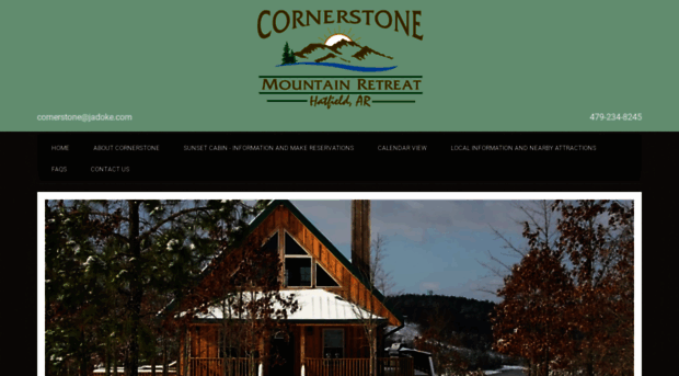 cornerstonemountainretreat.com