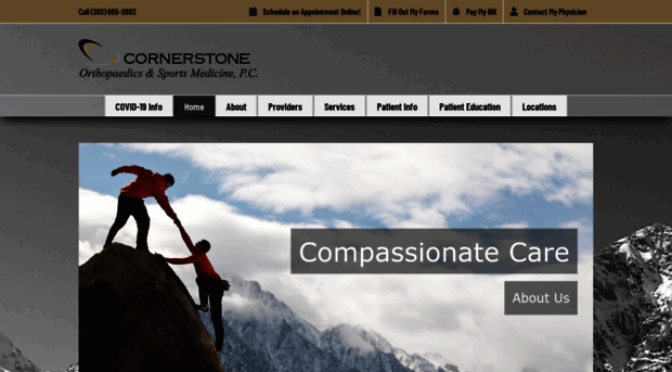 cornerstoneorthopedics.com