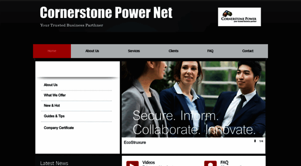 cornerstonepower.net