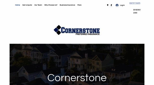 cornerstonepref.com