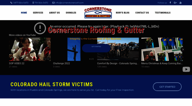 cornerstoneroof.com