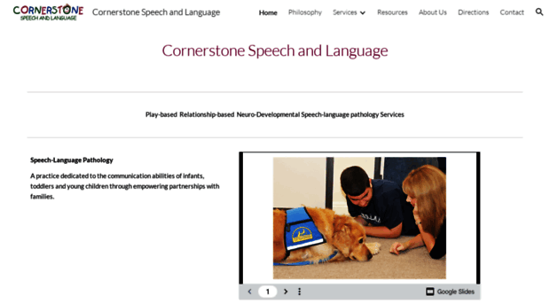 cornerstonespeech.com