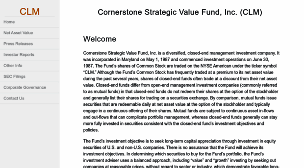 cornerstonestrategicvaluefund.com