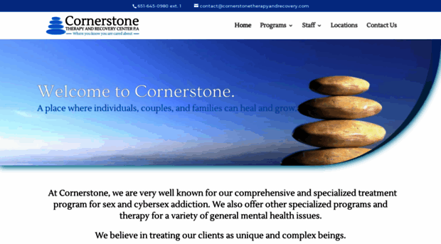 cornerstonetherapyandrecovery.com