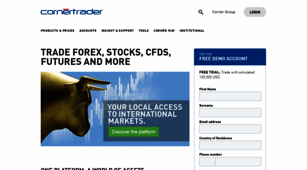 cornertrader.com