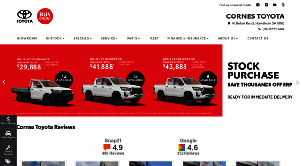 cornestoyota.com.au