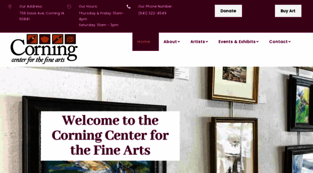 corningfinearts.org