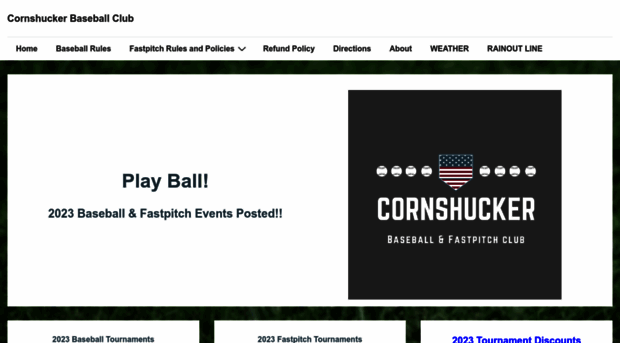 cornshuckerbaseball.com