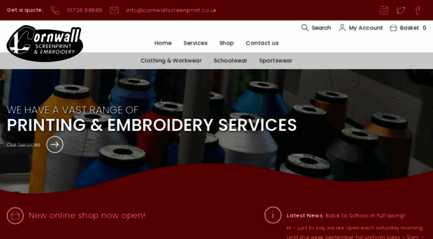 cornwallscreenprint.co.uk