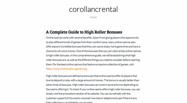 corollancrental.com