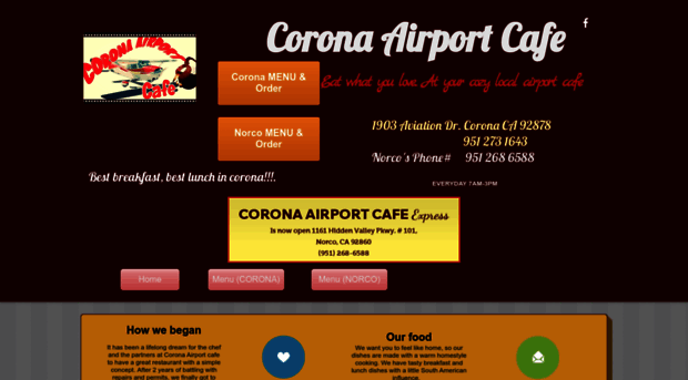 coronaairportcafe.com