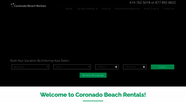 coronadobeachrentals.com