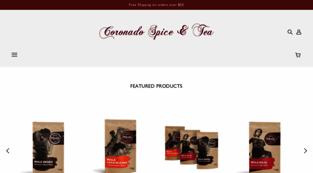 coronadospiceandtea.com