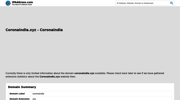 coronaindia.xyz.ipaddress.com