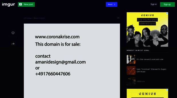 coronakrise.com