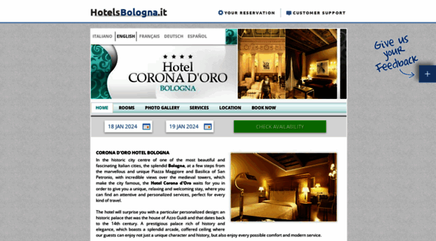 coronaoro.hotelsbologna.it