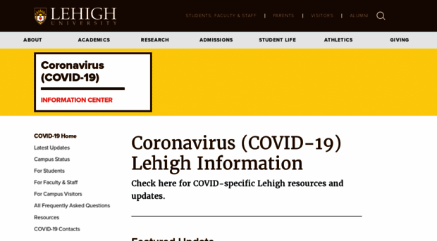 coronavirus.lehigh.edu