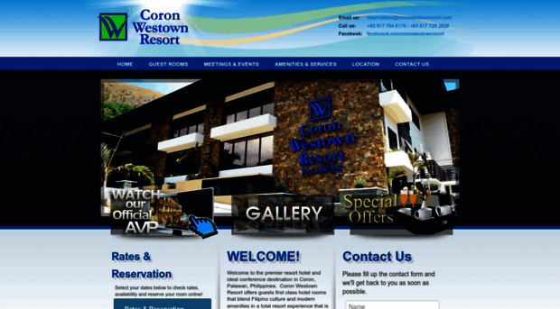 coronwestownresort.com