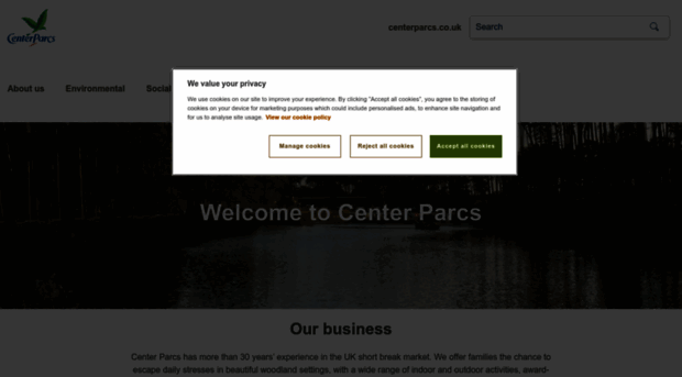 corporate.centerparcs.co.uk