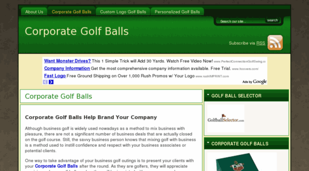 corporategolfballs.org