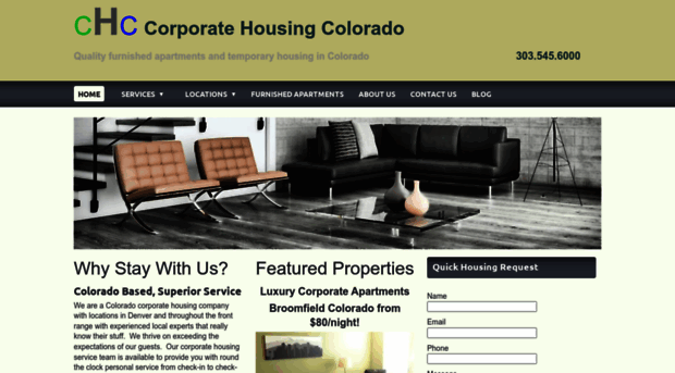 corporatehousingcolorado.com