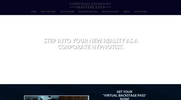 corporatehypnotistmasterclass.com