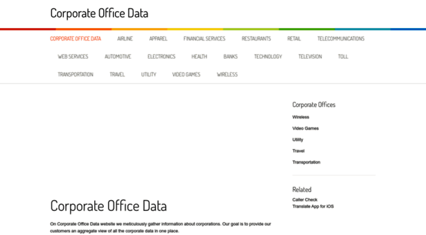 corporateofficedata.com
