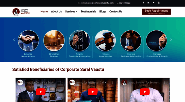 corporatesaralvaastu.com