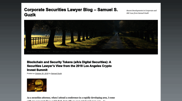 corporatesecuritieslawyerblog.com