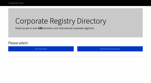 corpsearch.net