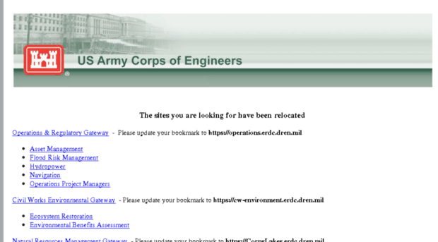 corpslakes.usace.army.mil