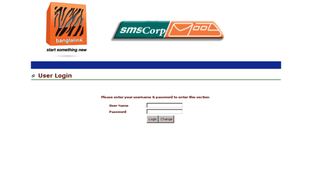 corpsms.banglalinkgsm.com