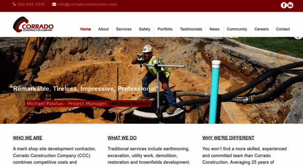 corradoconstruction.com