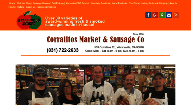 corralitosmarketsausagecompany.com