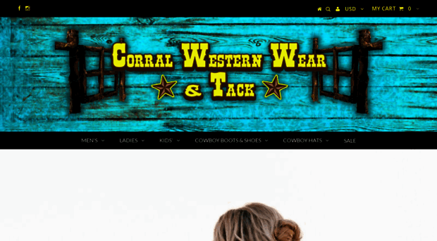 corralwesternwearandtack.com