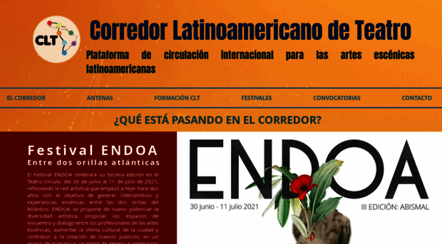 corredorlatinoamericanodeteatro.com