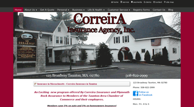 correirainsurance.com