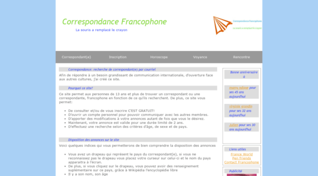 correspondancefranco.net