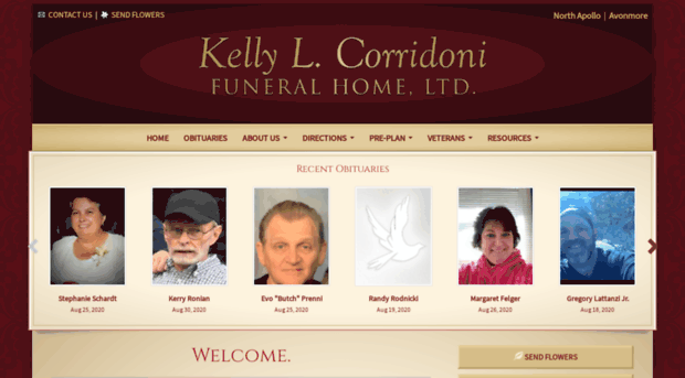 corridonifuneralhomes.com