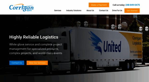 corriganlogistics.com