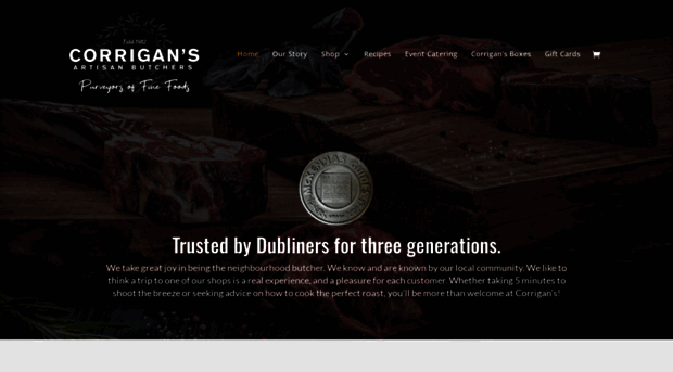 corrigansbutchers.com