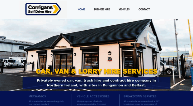 corrigansvehiclehire.com