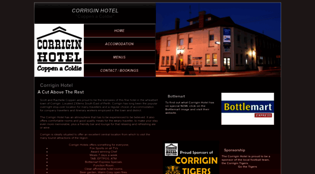 corriginhotel.net