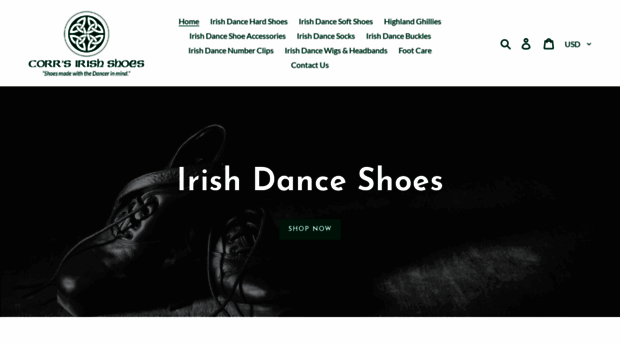 corrsirishshoes.com