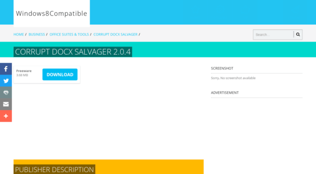corrupt-docx-salvager.windows8compatible.com