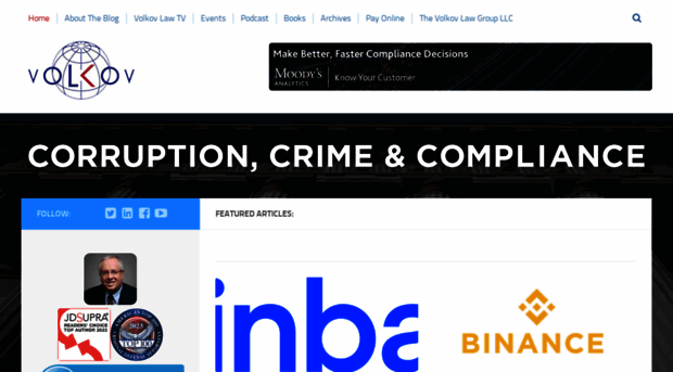 corruptioncrimecompliance.com