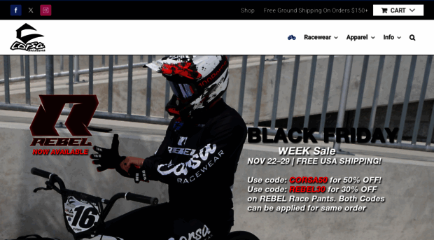 corsaracewear.com
